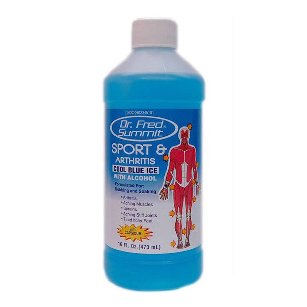 Dr. Fred Summit Arthritis & Sport Cool Blue Ice Rub, 16 Oz